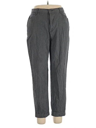 Pre-owned Lee Casual Pants In Gray