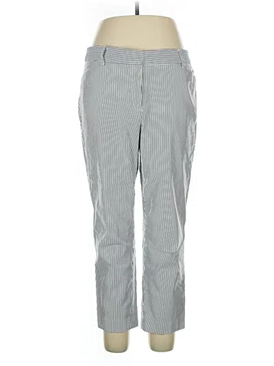 Pre-owned Lee Casual Pants In Gray