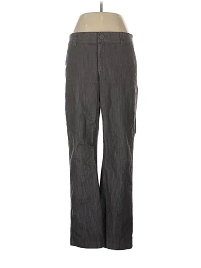 Pre-owned Lee Casual Pants In Gray