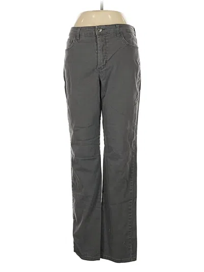Pre-owned Lee Casual Pants In Gray