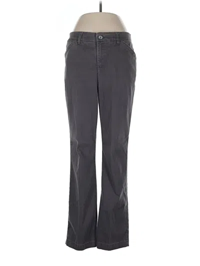 Pre-owned Lee Casual Pants In Gray