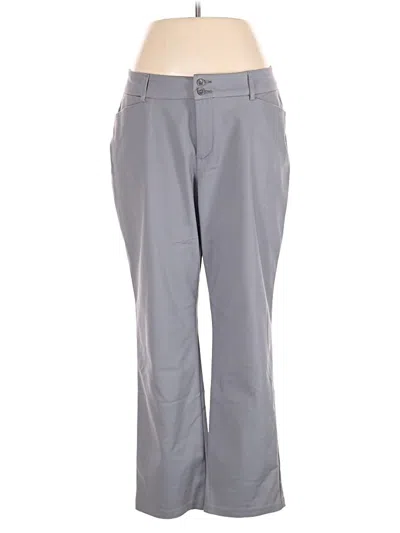 Pre-owned Lee Casual Pants In Gray