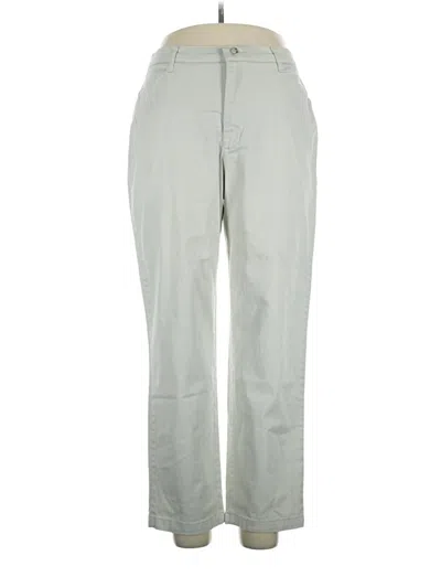 Pre-owned Lee Casual Pants In Gray