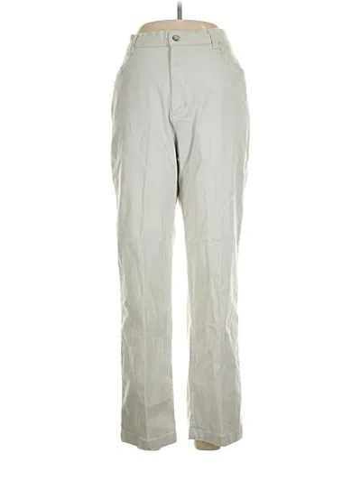 Pre-owned Lee Casual Pants In Gray