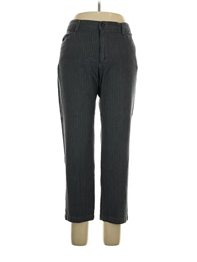 Pre-owned Lee Casual Pants In Gray