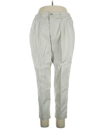 Pre-owned Lee Casual Pants In Gray