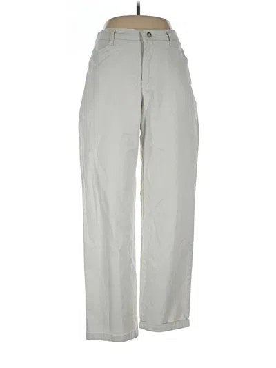 Pre-owned Lee Casual Pants In Gray
