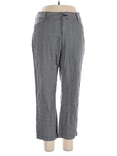 Pre-owned Lee Casual Pants In Gray