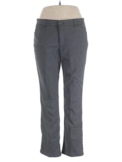 Pre-owned Lee Casual Pants In Gray