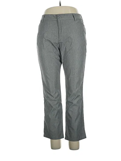 Pre-owned Lee Casual Pants In Gray