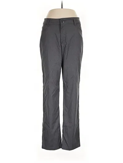 Pre-owned Lee Casual Pants In Gray