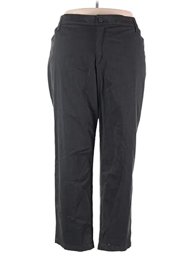 Pre-owned Lee Casual Pants In Gray