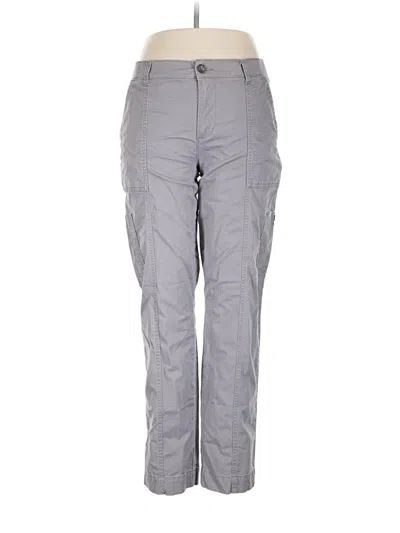 Pre-owned Lee Casual Pants In Gray