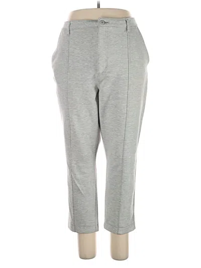 Pre-owned Lee Casual Pants In Gray