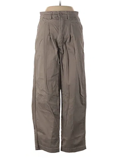 Pre-owned Lee Casual Pants In Gray