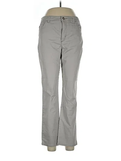 Pre-owned Lee Casual Pants In Gray