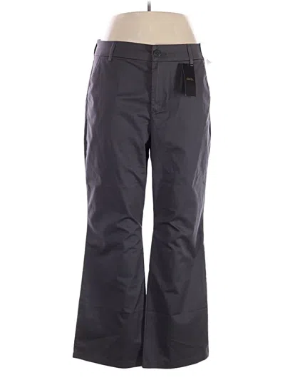 Pre-owned Lee Casual Pants In Gray