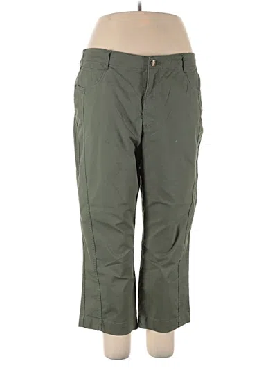 Pre-owned Lee Casual Pants In Green