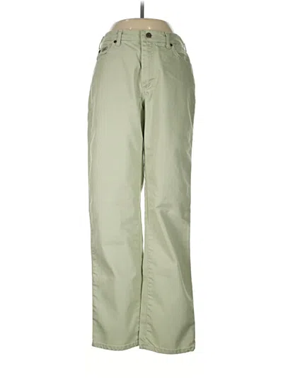 Pre-owned Lee Casual Pants In Green