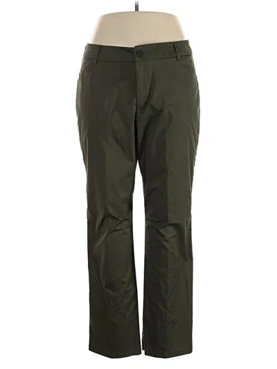 Pre-owned Lee Casual Pants In Green