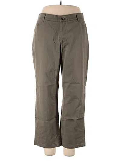 Pre-owned Lee Casual Pants In Green