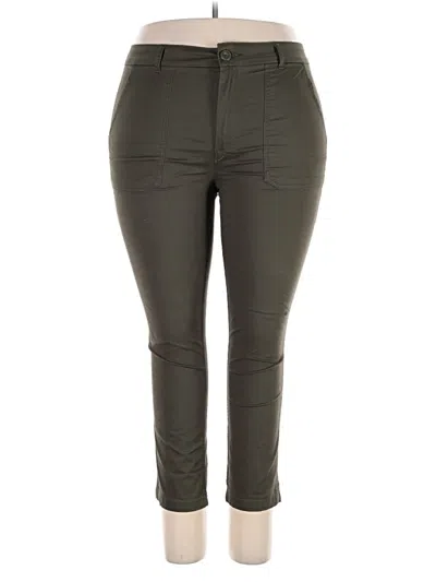 Pre-owned Lee Casual Pants In Green