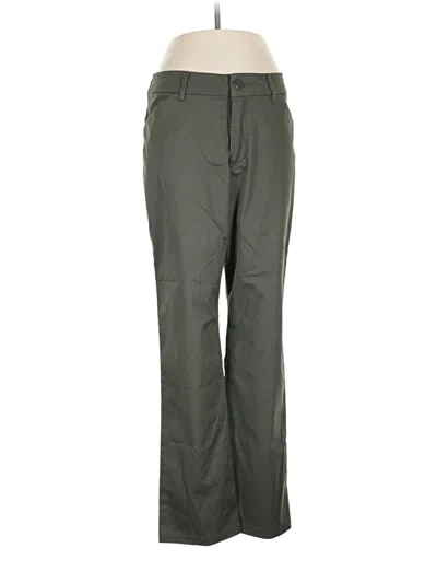 Pre-owned Lee Casual Pants In Green