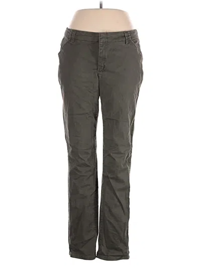 Pre-owned Lee Casual Pants In Green