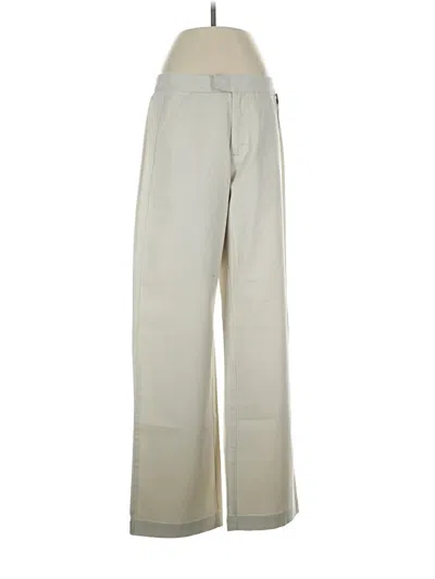 Pre-owned Lee Casual Pants In Ivory