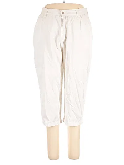 Pre-owned Lee Casual Pants In Ivory
