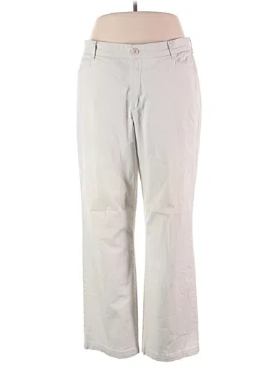 Pre-owned Lee Casual Pants In Ivory