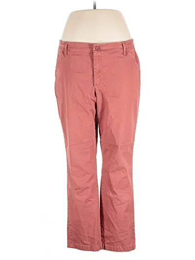 Pre-owned Lee Casual Pants In Pink