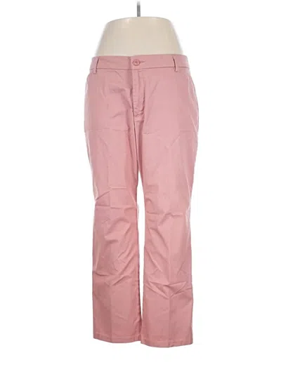 Pre-owned Lee Casual Pants In Pink
