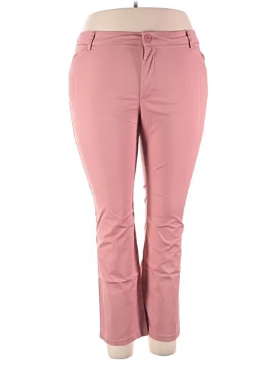 Pre-owned Lee Casual Pants In Pink