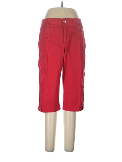 Pre-owned Lee Casual Pants In Red