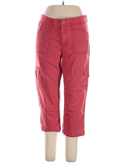 Pre-owned Lee Casual Pants In Red