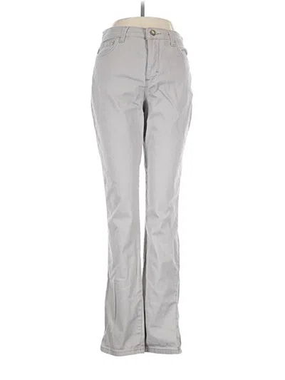 Pre-owned Lee Casual Pants In Silver