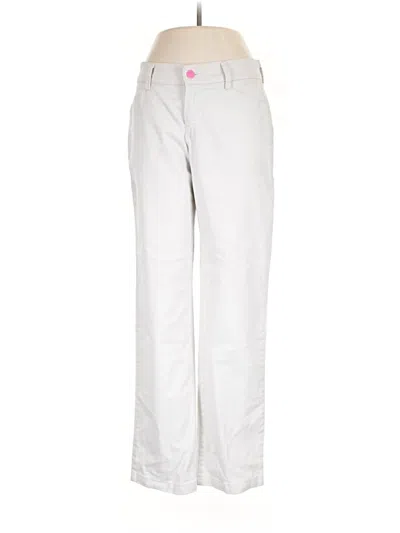 Pre-owned Lee Casual Pants In Silver