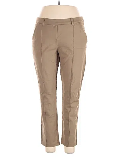 Pre-owned Lee Casual Pants In Tan