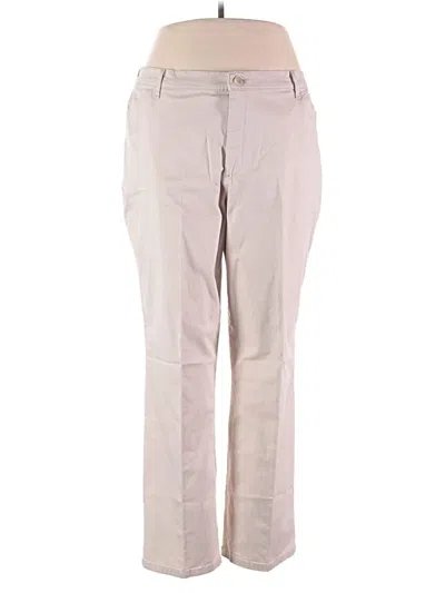 Pre-owned Lee Casual Pants In Tan