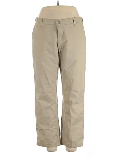 Pre-owned Lee Casual Pants In Tan