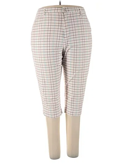 Pre-owned Lee Casual Pants In White