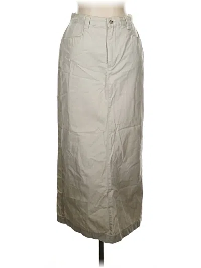 Pre-owned Lee Casual Skirt In Brown
