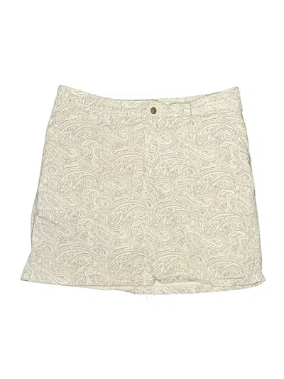 Pre-owned Lee Casual Skirt In Ivory