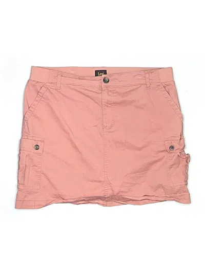 Pre-owned Lee Casual Skirt In Pink