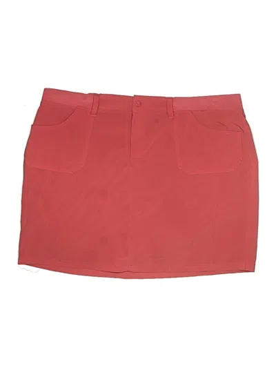 Pre-owned Lee Casual Skirt In Red
