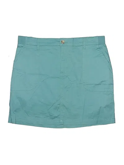 Pre-owned Lee Casual Skirt In Teal