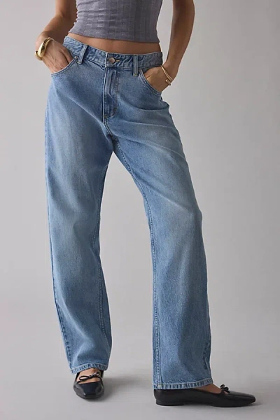 Lee Classic Rider Mid-rise Straight Leg Jean In Dazzled, Women's At Urban Outfitters