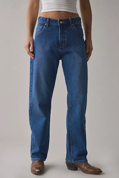 Lee Classic Rider Straight Leg Jean In Blue/tiful, Women's At Urban Outfitters