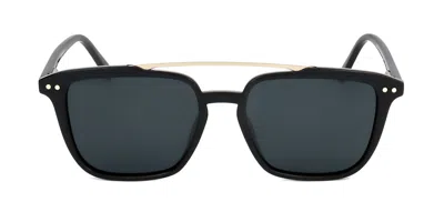 Lee Cooper Lc1019 C01 Men's Sunglasses Black Size 51
